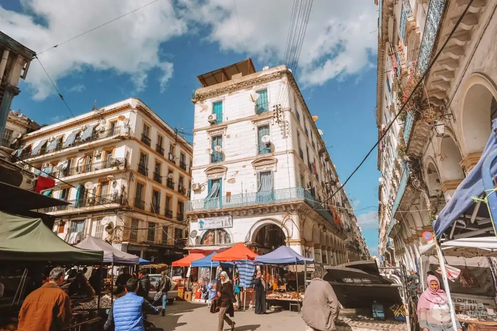 Mercado en el norte de África