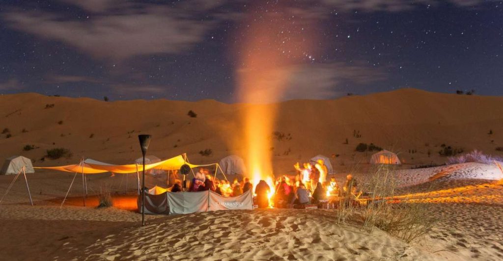 Experiencia: Campamento nocturno en el desierto del Sahara