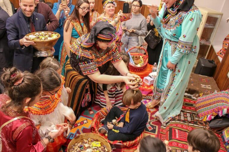 Celebración tradicional durante Yennayer